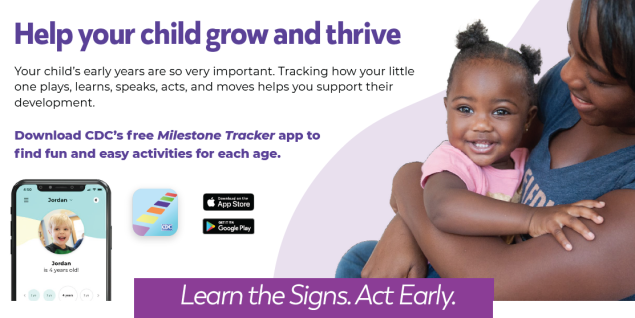 Learn the signs. Act early banner