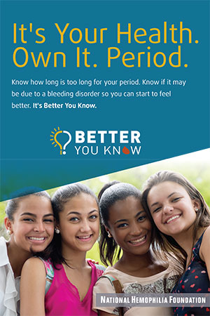 Teen Booklet – It’s Your Health. Own It. Period