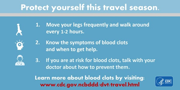 Blood Clots and Travel: What You Need to Know | CDC