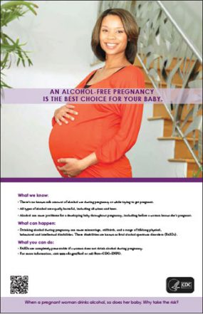 An Alcohol-Free Pregnancy is the Best Choice for Your Baby (woman looking ahead)