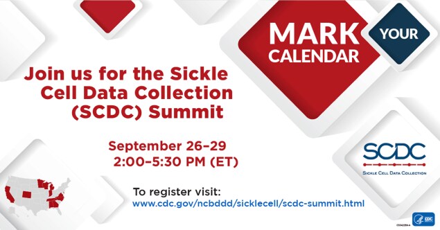 Sickle Cell Data Collection - Mark Your Calendar