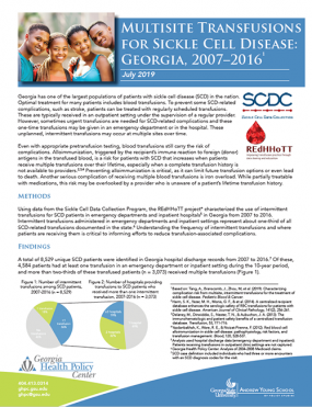 Multisite Transfusions for Sickle Cell Disease: Georgia - thumbnail