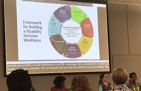 Photo from the Invisble Disabilities Panel Event