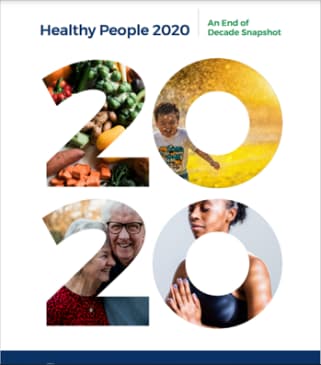 Healthy people 2020 snapshot cover thumbnail
