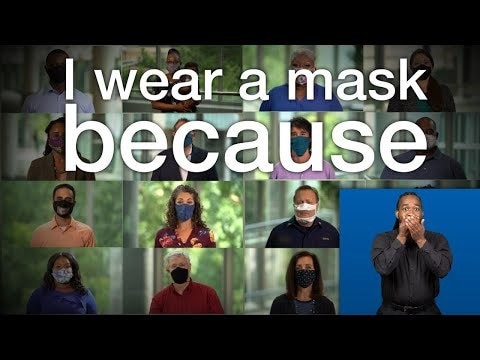 I wear a mask because video thumbnail
