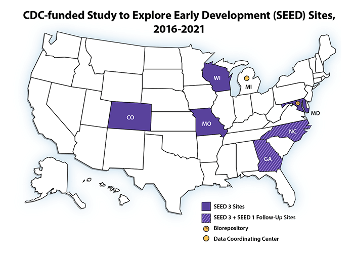 SEED funding map