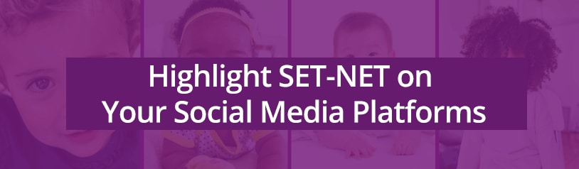 Highlight SET-NET on Your Social Media Platforms