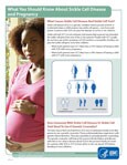 Fact Sheet: Sickle Cell and Pregnancy Cover