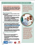 Sickle cell status fact sheet