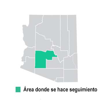 site map of Arizona