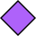 Purple diamond icon