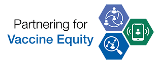 Logo: Partnering for vaccine equality