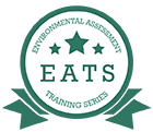 EATS logo is a circle with EATS in the middle and 3 stars