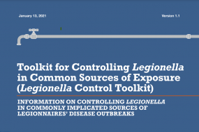 Cover Image for the Toolkit for Controlling Legionella in Common Sources of Exposure