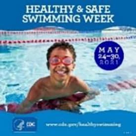 24-30 de mayo de 2021 Semana de natación saludable y segura