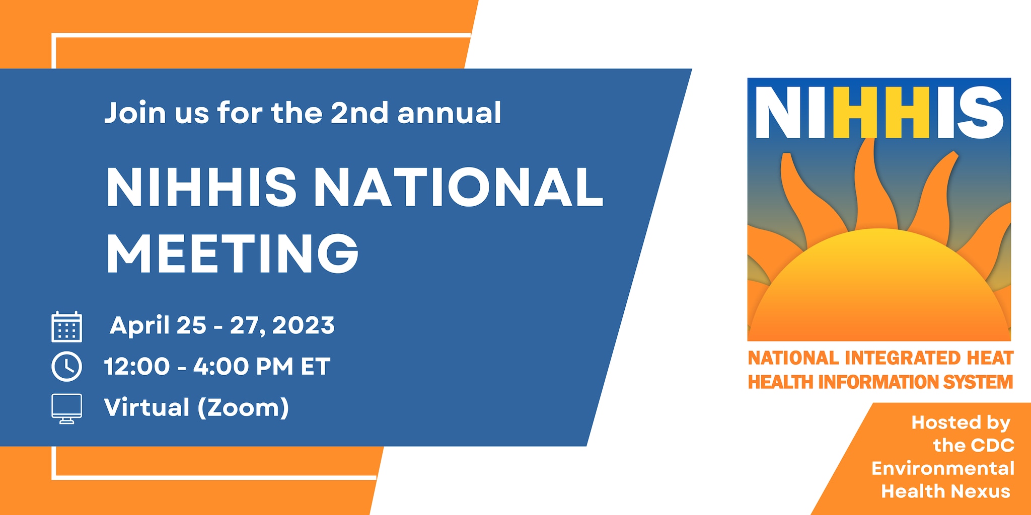2nd Annual NIHHIS National Meeting | April 25-27, 2023