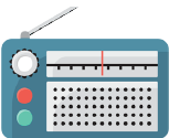 Icon of a radio.