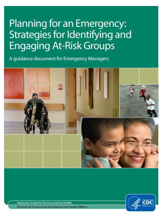 The cover of the Planning for an Emergency guide.