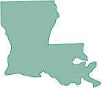 map icon for Louisiana