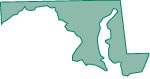 map icon for Maryland