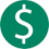 vector graphic of a dollar sign