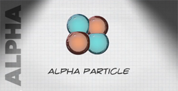 illustration of alpha particle