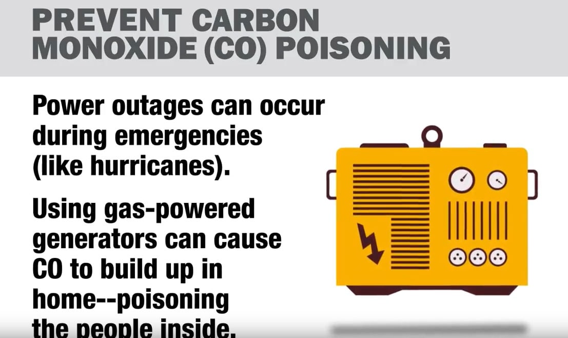 Safety tips for preventing carbon monoxide poisoning in your home. Learn more at www.cdc.gov/co.