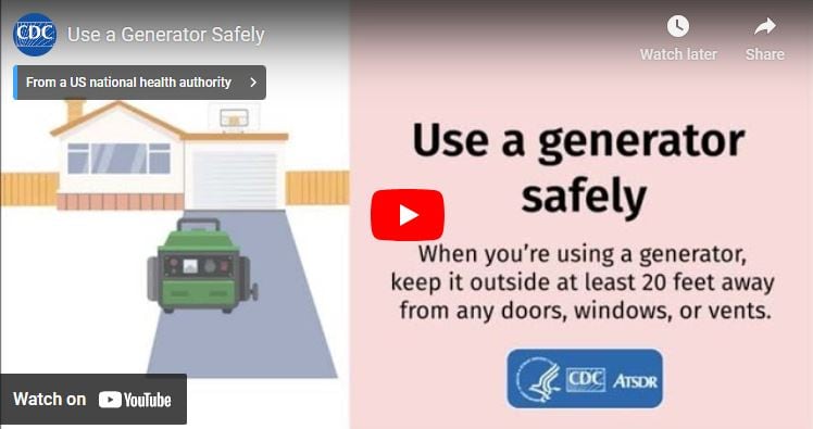 Use A Generator Safely