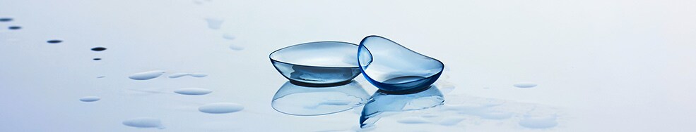 A pair of contact lenses