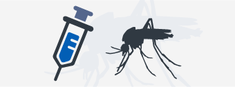 syringe and mosquito