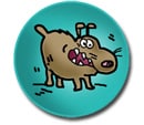 Go to the Rabies and Kids site. Image is of growling dog.