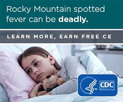 Rocky Mountain spotted fever can be deadly.