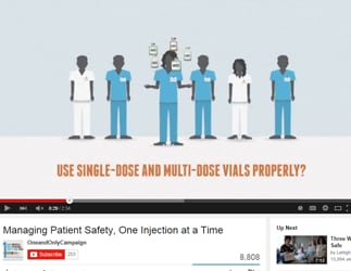 image of a video playing on youtube
