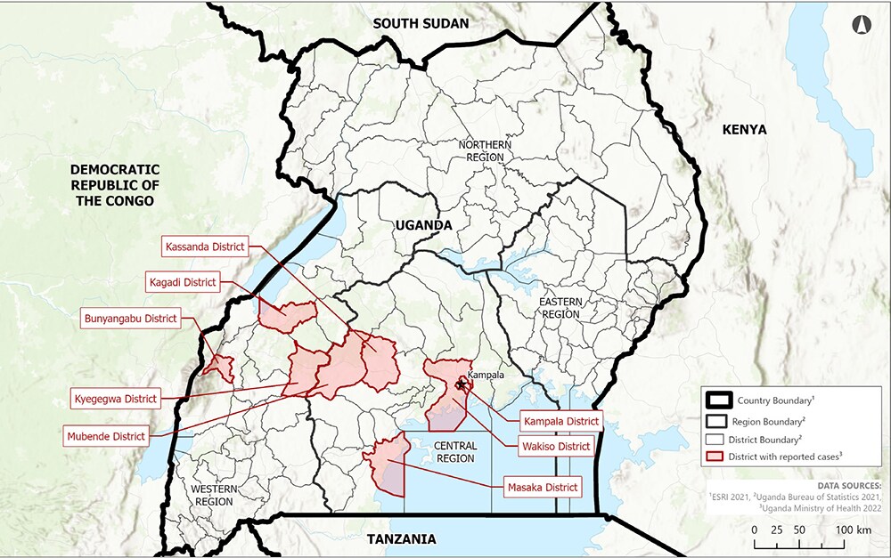 Uganda: Ebola Virus Disease Outbreak 2022