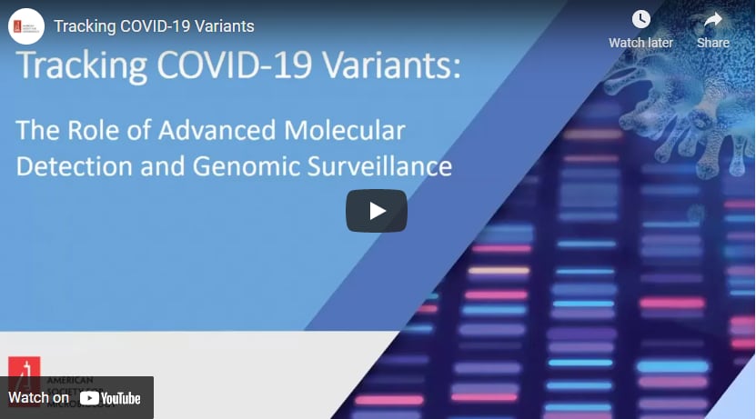 Tracking COVID-19 Variants youtube cover