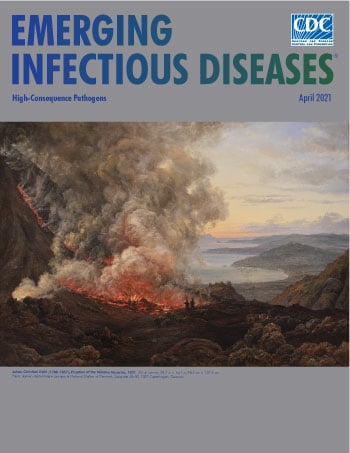 Emerging Infectious Diseases April 2021 cover