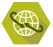 icon for global migration and quarantine