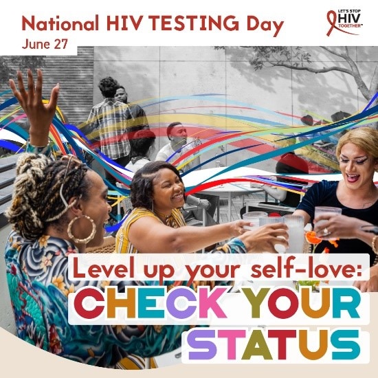 National HIV Testing Day Advertisement