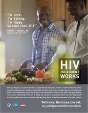 Small campaign image from HIV Treatment Works depicting Cedric (Bryant, AR) who has been living with HIV since 2013.