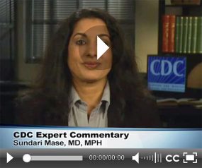 Still image from Medscape Commentary about New Treatment for MDR-TB with Dr. Sundari Mase