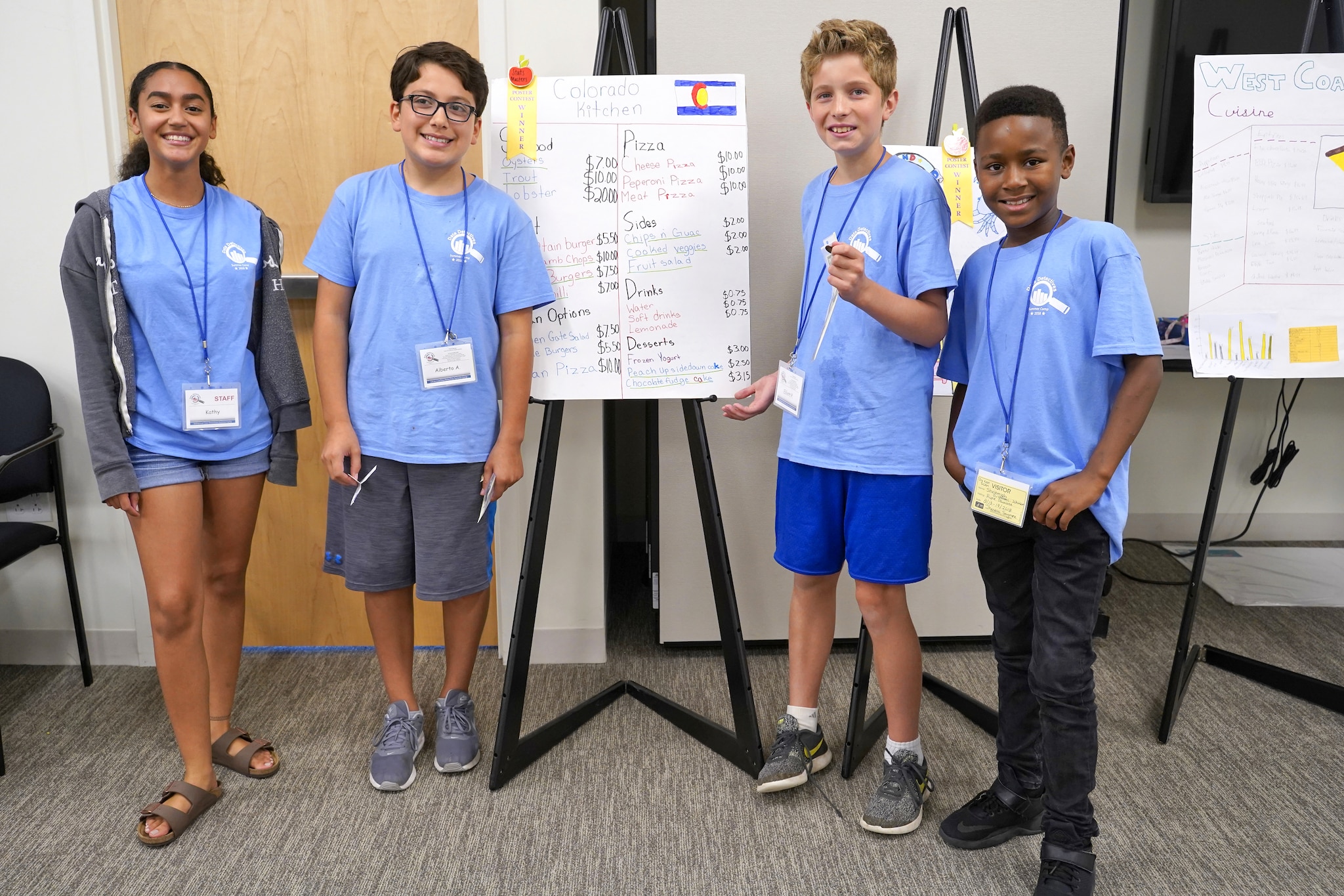 Photos of Campers and Teachers from the 2018 Data Detective Camp