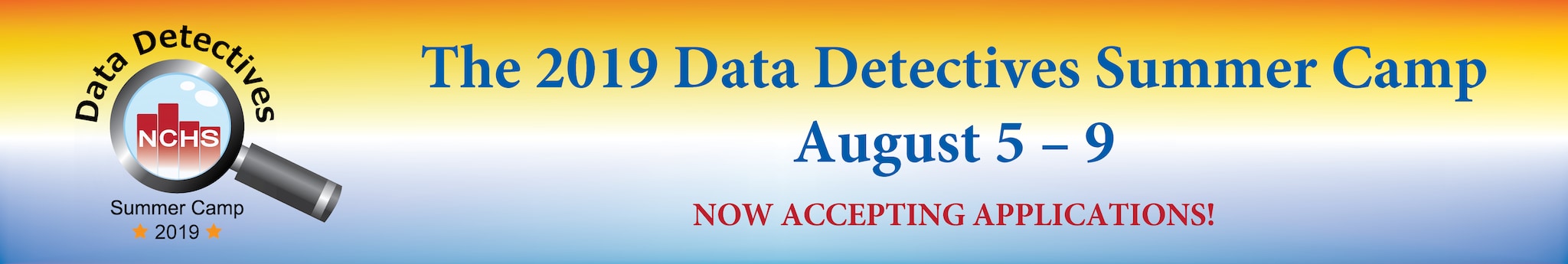 Data Detectives Summer Camp 2019 Banner Image
