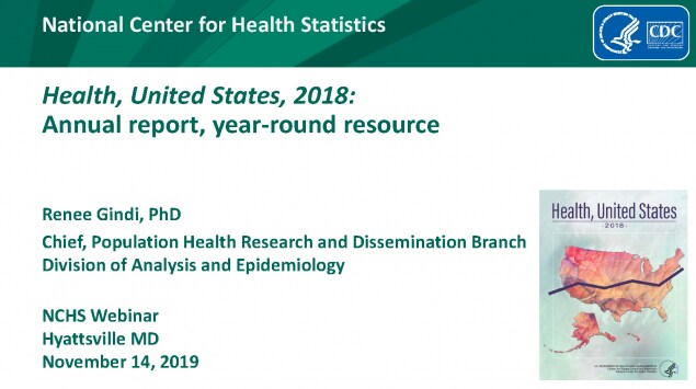 Health, United States, 2018