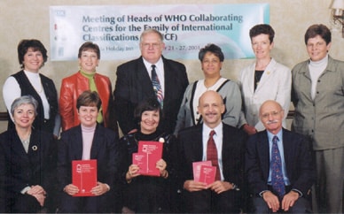 Photo of North Americans representing the WHO Collaborating Centre for the Family of International Classifications for North America