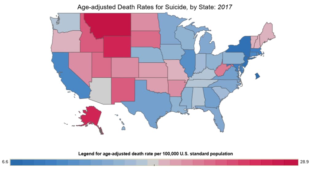 suicide map