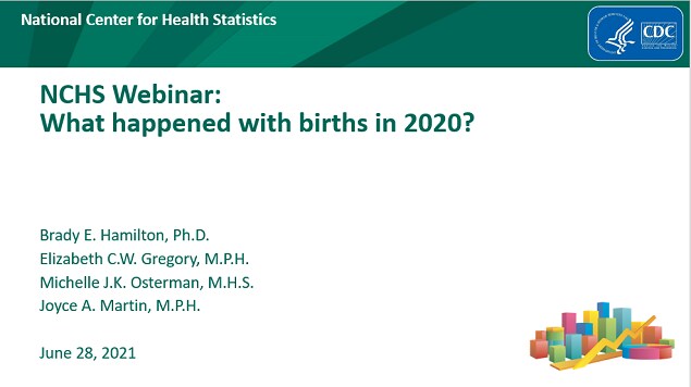 Webinar: What happened with births in 2020?