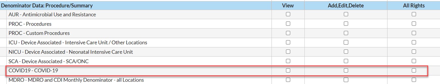 covid-19 module screenshot