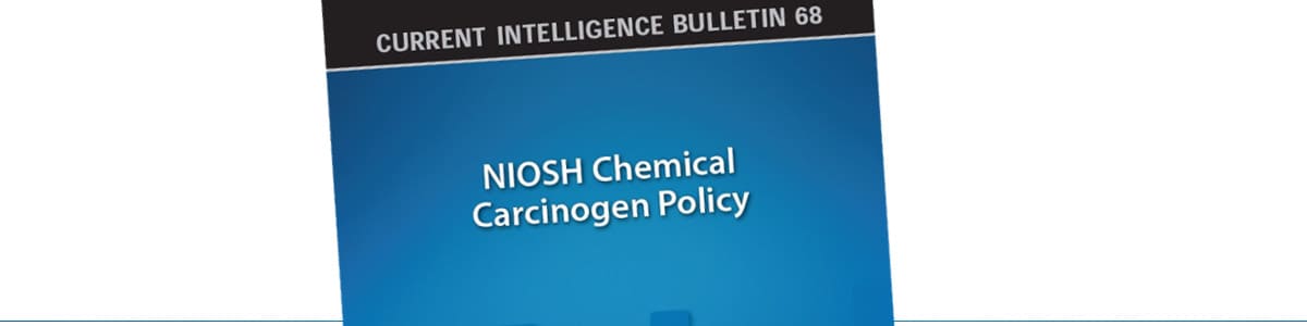 NIOSH Chemical Carcinogen Policy document cover page
