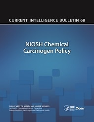 Cover tumbnail for NIOSH Chemical Carcinogen Policy, document 2017-100