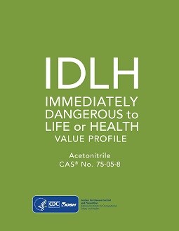 Cover Shot of IDLH Acetonitrile 2017-203